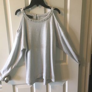 🔥INC COLD SHOULDER TOP